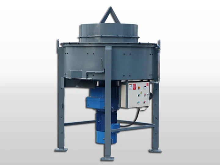GRM1000 1000 kg Refractory Pan Mixer